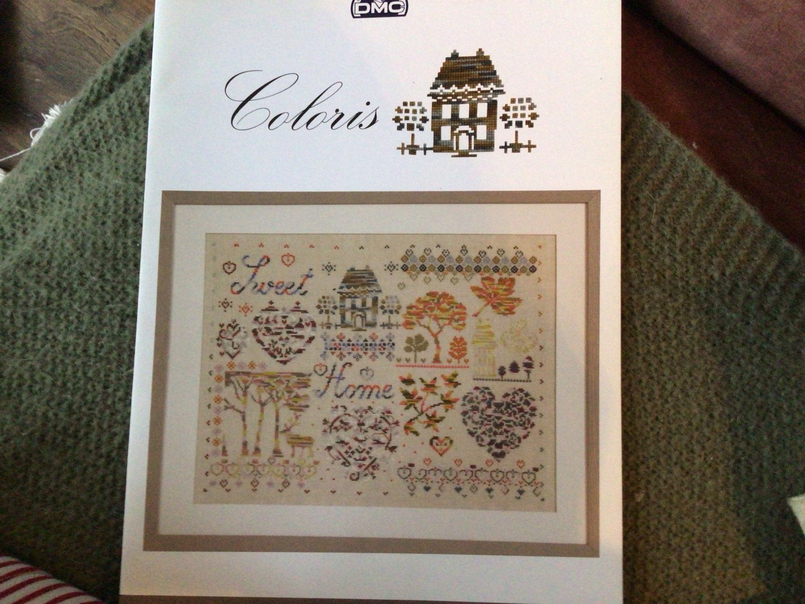 DMC Coloris Borduurpakket "Sweet Home", Ophalen of Verzenden, Nieuw, Handborduren, Borduurpakket