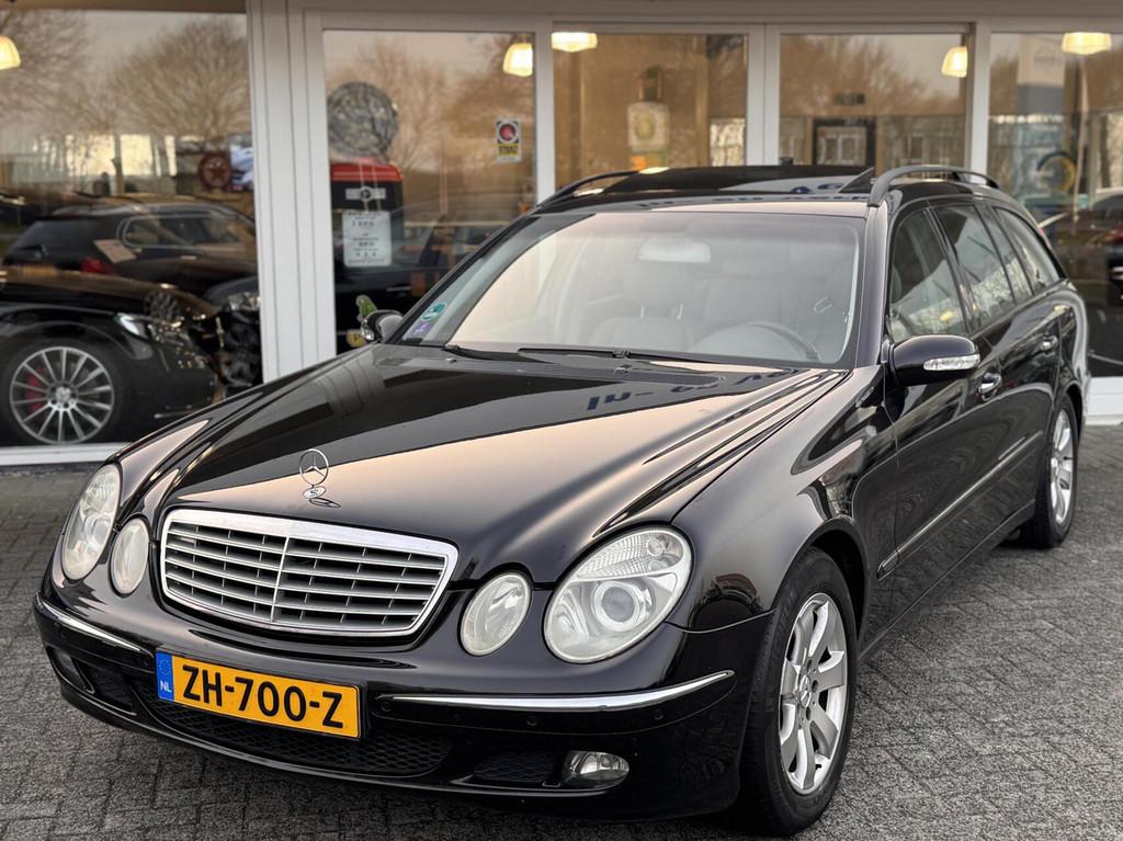 Mercedes E-klasse Combi 320 V6 Automaat,Elegance,Leder,Schui, Automaat, Achterwielaandrijving, Gebruikt, Beige