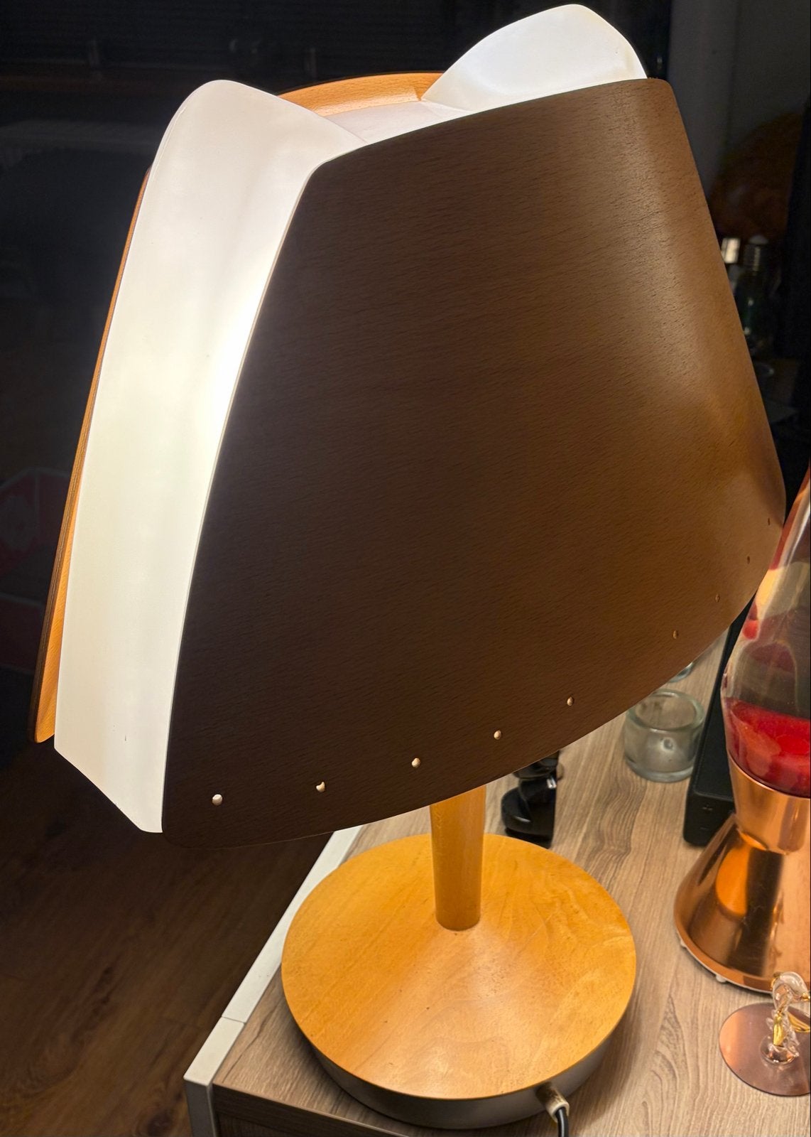 Vintage Design Tafellamp XXL 'Harmonie' - Søren Eriksen voor, Ophalen, Bureaulamp, Meerkleurig, Zo goed als nieuw