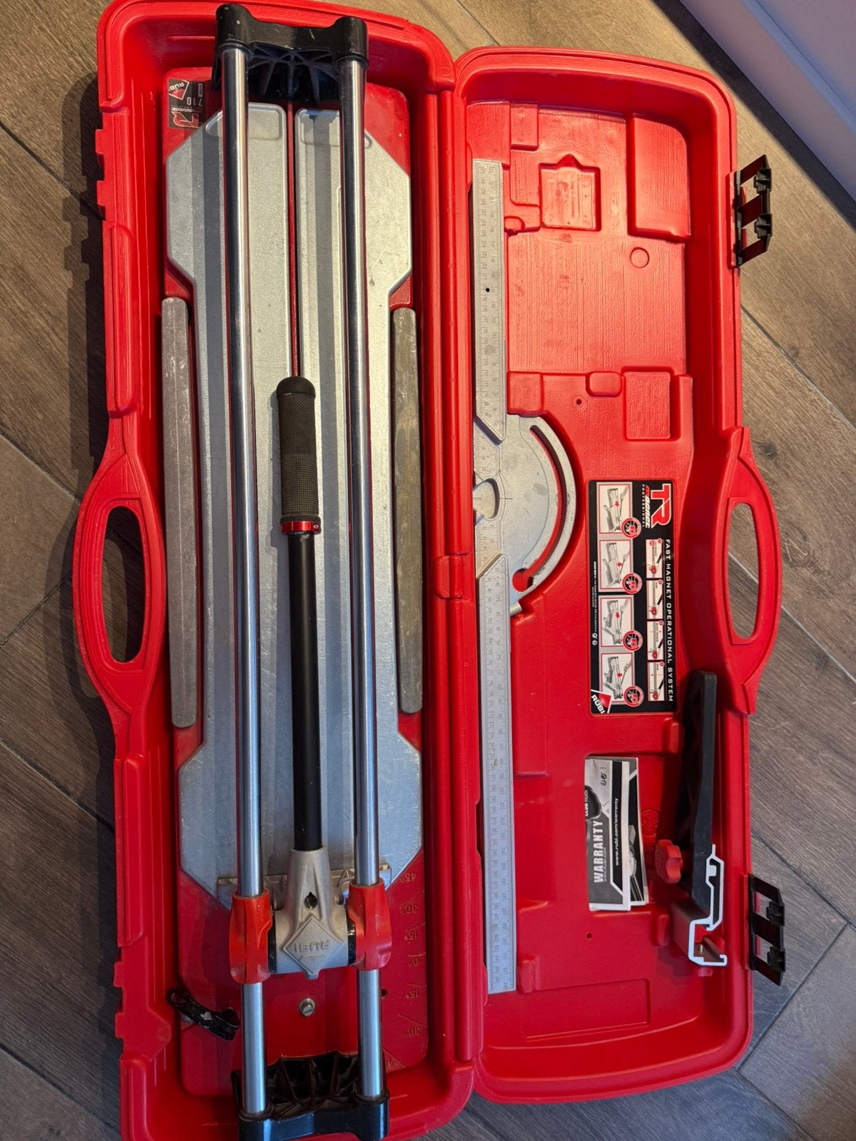 RUBI TR-700 / TR-710 MAGNET professionele tegelsnijder incl., Ophalen, Gebruikt