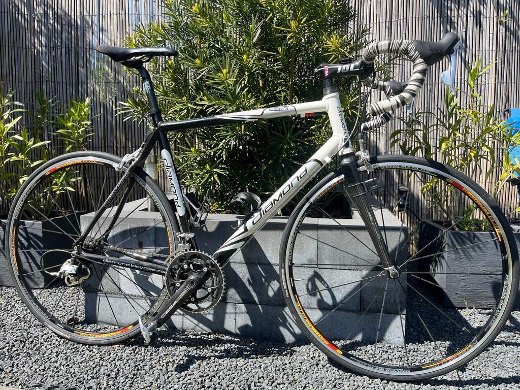 Diamondback racefiets met SRAM Rival en Mavic wielen, 28 inch, Gebruikt, Carbon, Meer dan 20 versnellingen