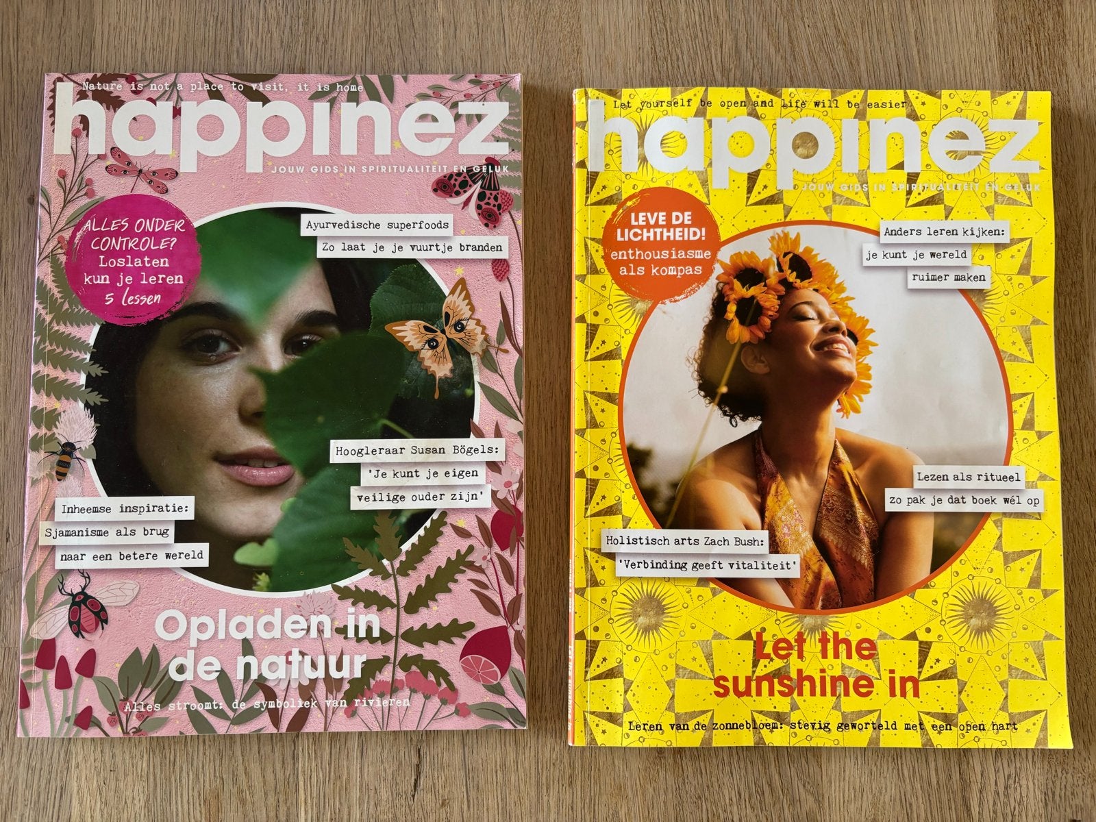 Happinez Magazine nummers 4 en 5 2026, Ophalen of Verzenden, Zo goed als nieuw, Lichaam en Geest