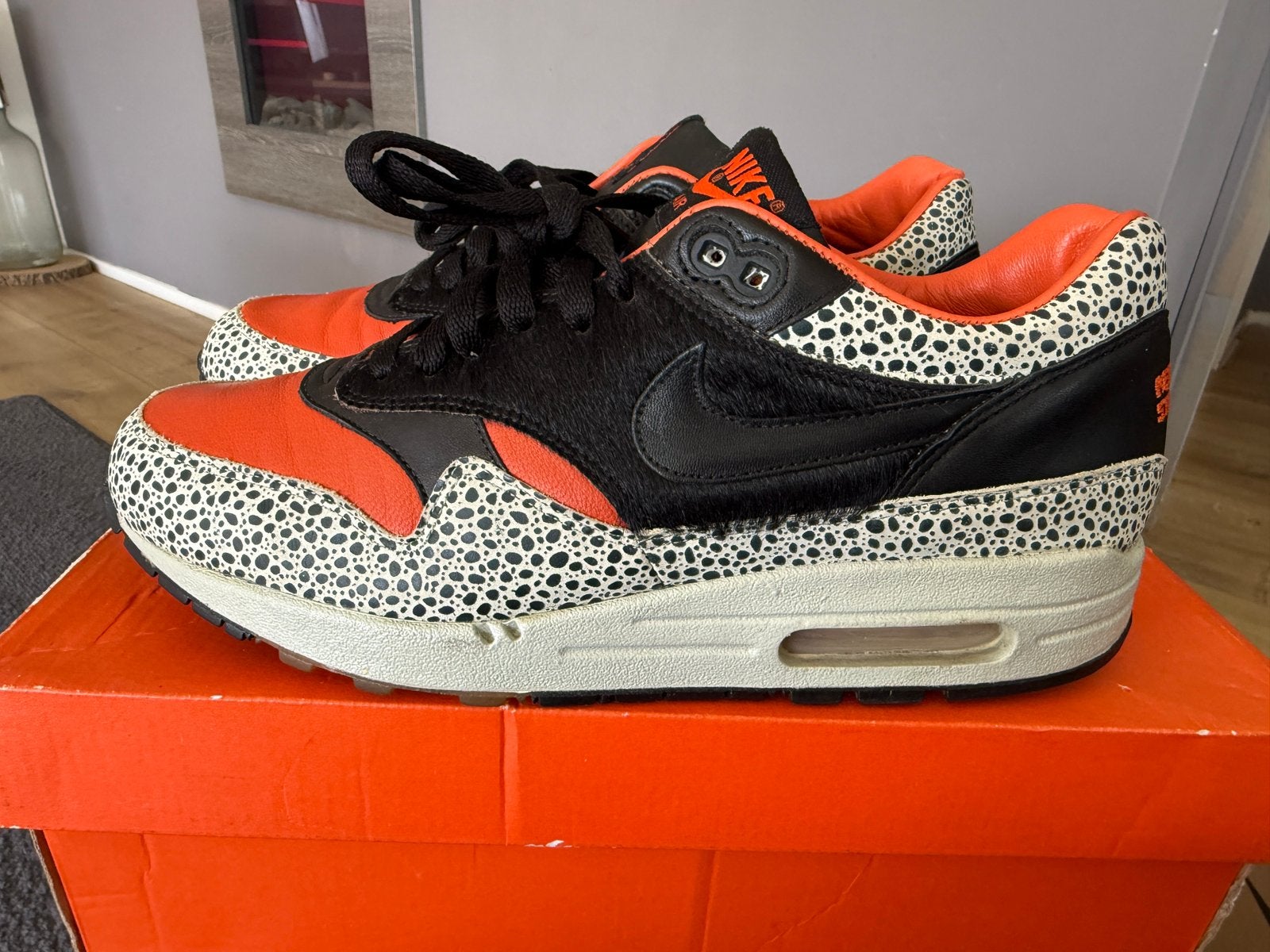 Nike air max 1 keep ripping stop slippin (maat 42), Ophalen of Verzenden, Zo goed als nieuw, Overige kleuren