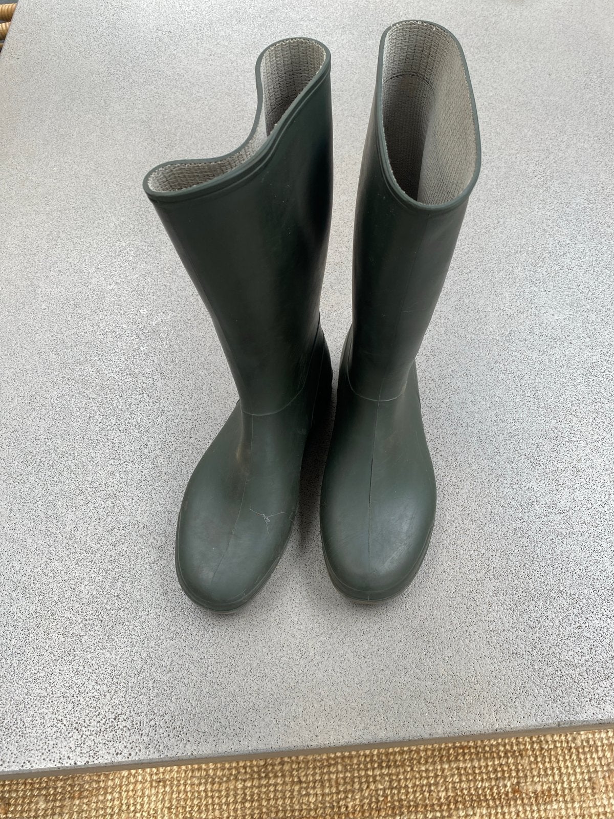 Groene regenlaarzen maat 35, Kleding | Dames, Schoenen, Ophalen, Gedragen, Groen, Regenlaarzen