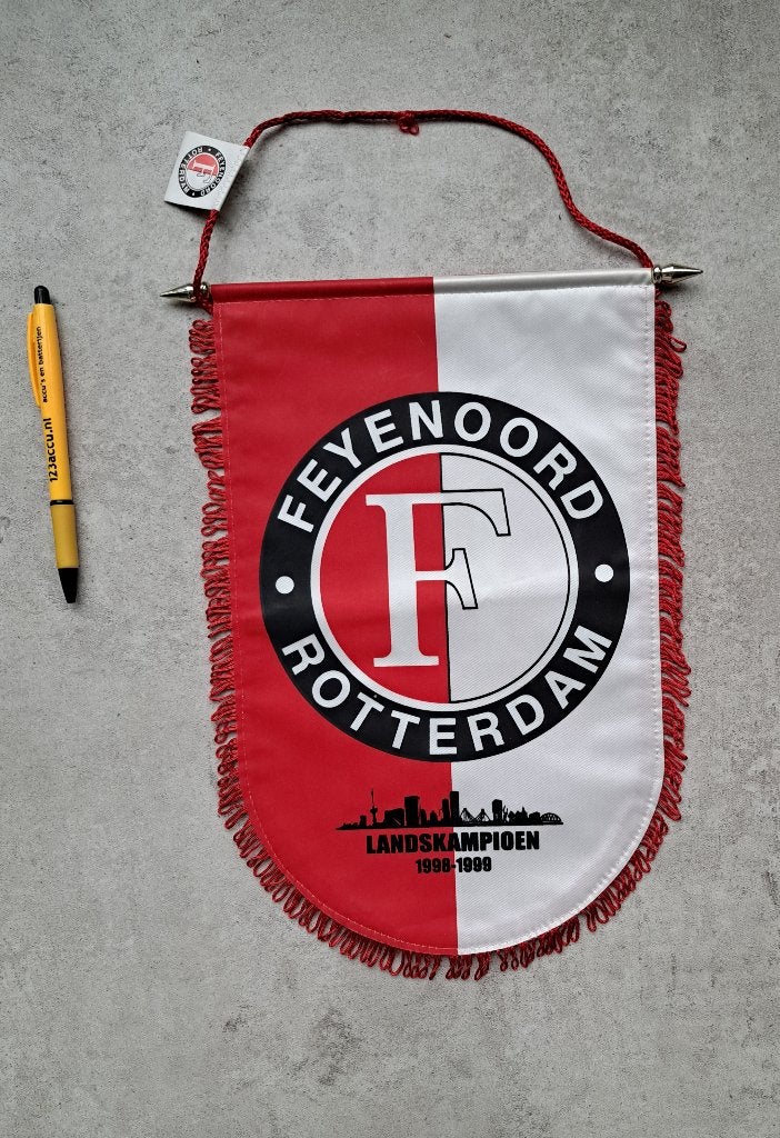 vaantje Feyenoord, Verzamelen, Ophalen of Verzenden, Gebruikt, Feyenoord, Vaantje of Sjaal