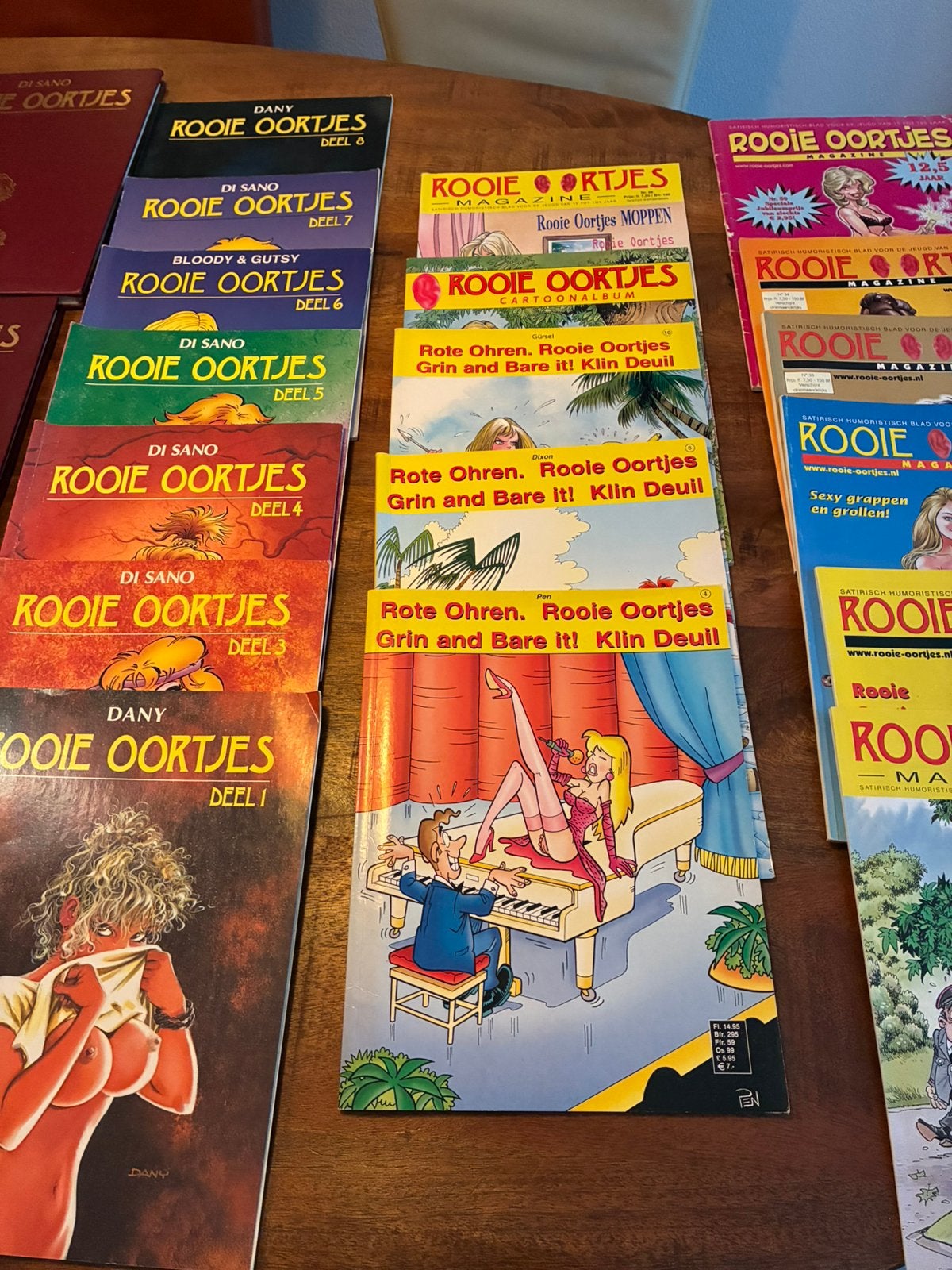 Rooie Oortjes diverse, Meerdere stripboeken, Ophalen of Verzenden, Gelezen