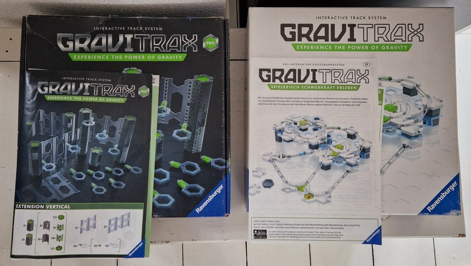 GraviTrax Pro Starter Set & Vertical Uitbreiding, Kinderen en Baby's, Speelgoed | Bouwstenen, Gebruikt, Overige merken, Ophalen
