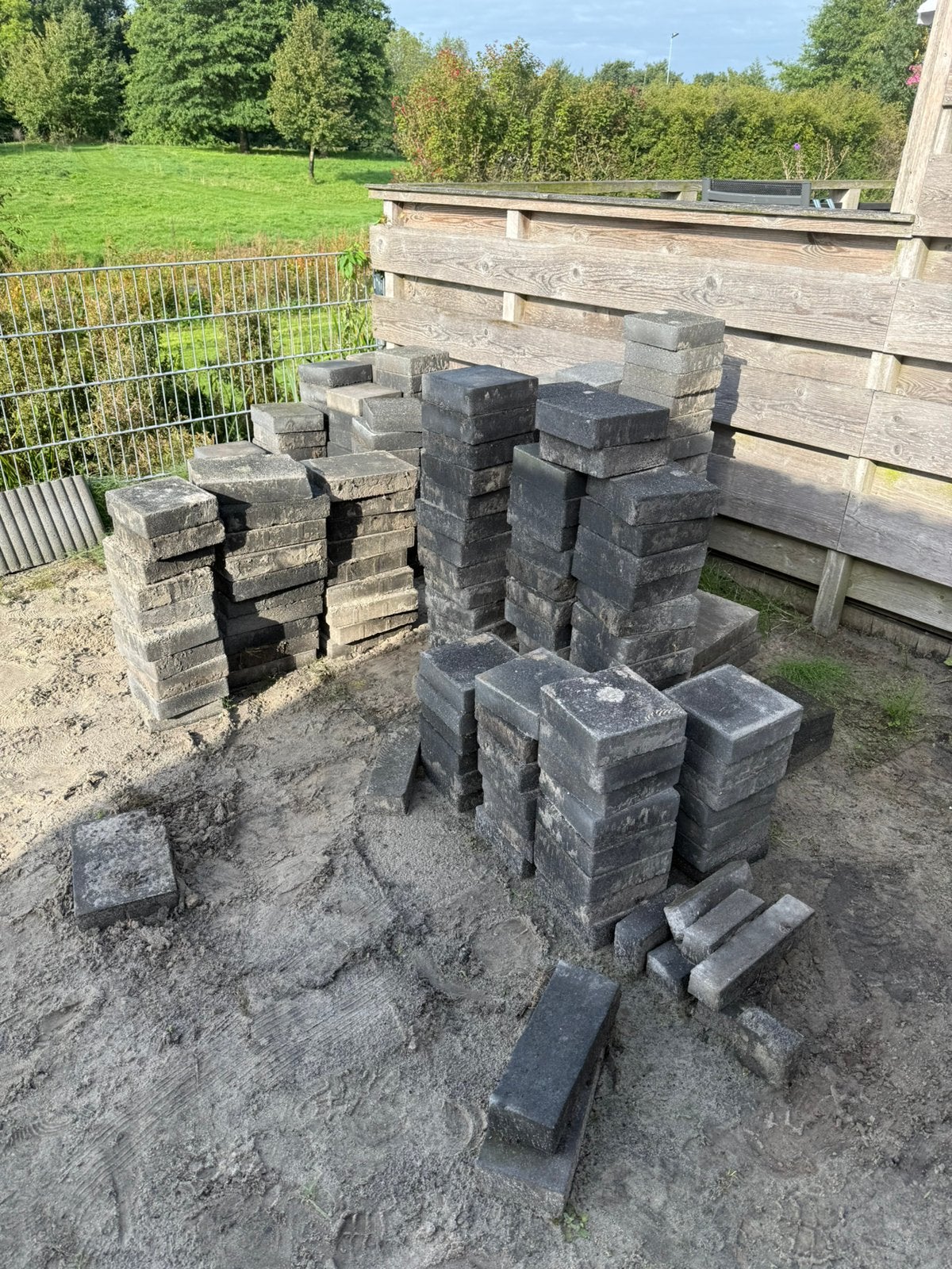 Tuintegels, Ophalen, Zo goed als nieuw, 10 m² of meer, Beton