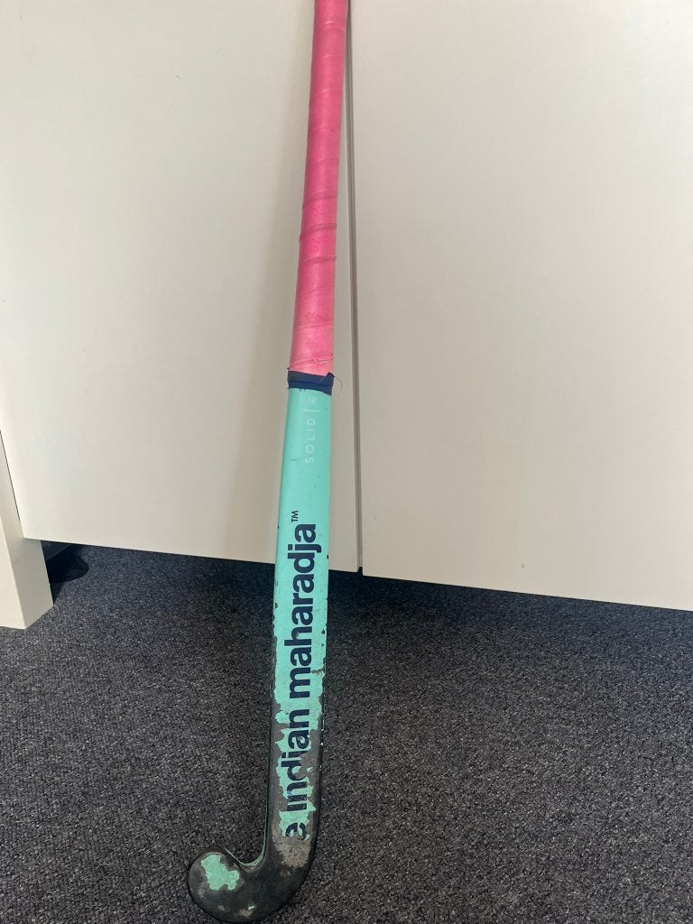 Junior Outdoor Veld Hockeystick Indian Maharadja, Ophalen, Gebruikt, Stick