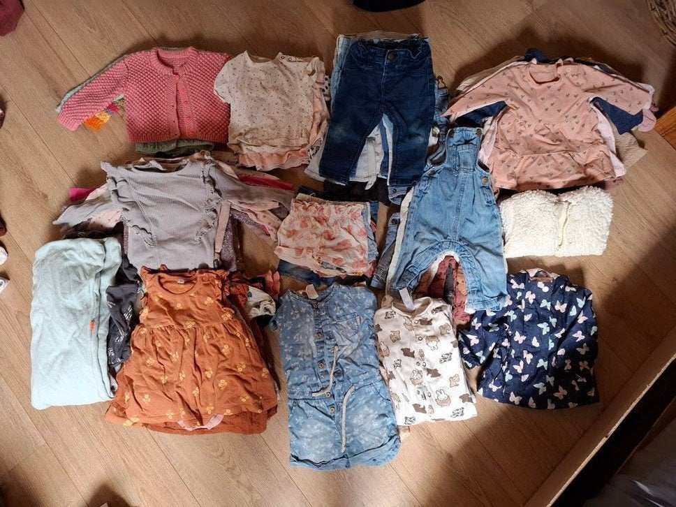 baby kleding pakket 62/68, Ophalen of Verzenden, Gebruikt, Maat 62
