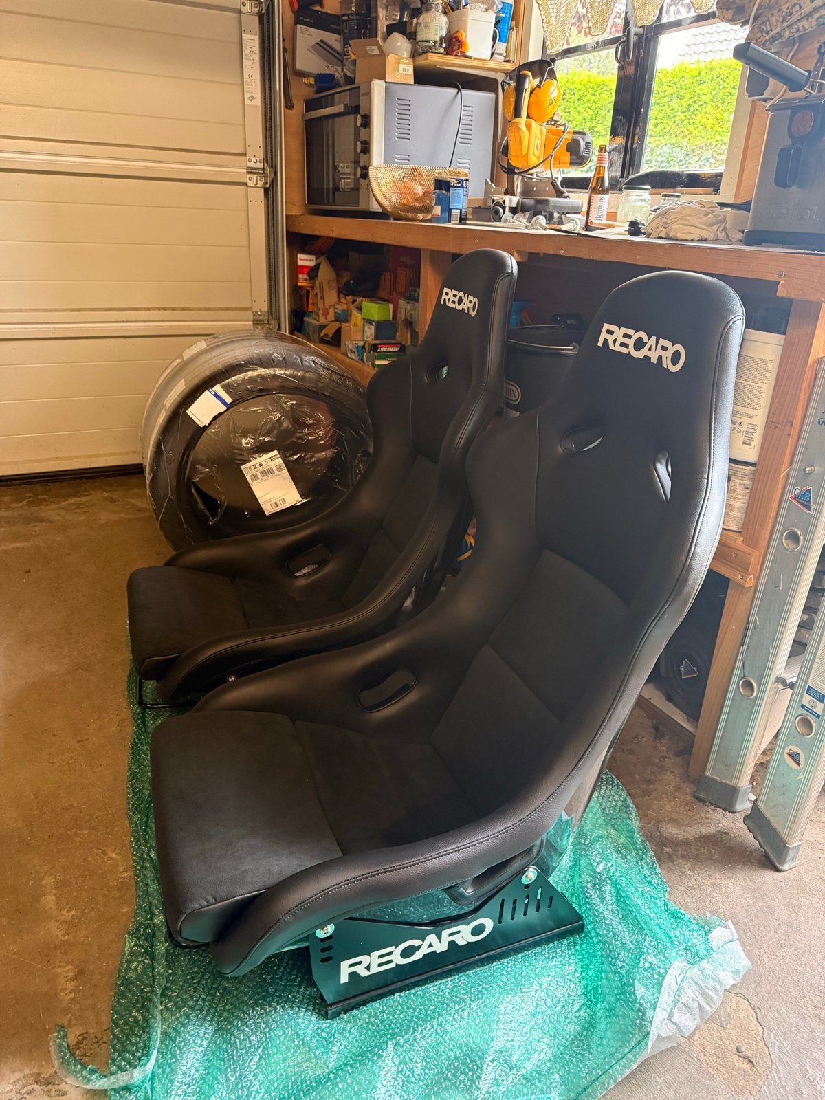 Recaro pole position zgan, Ophalen, Gebruikt, BMW