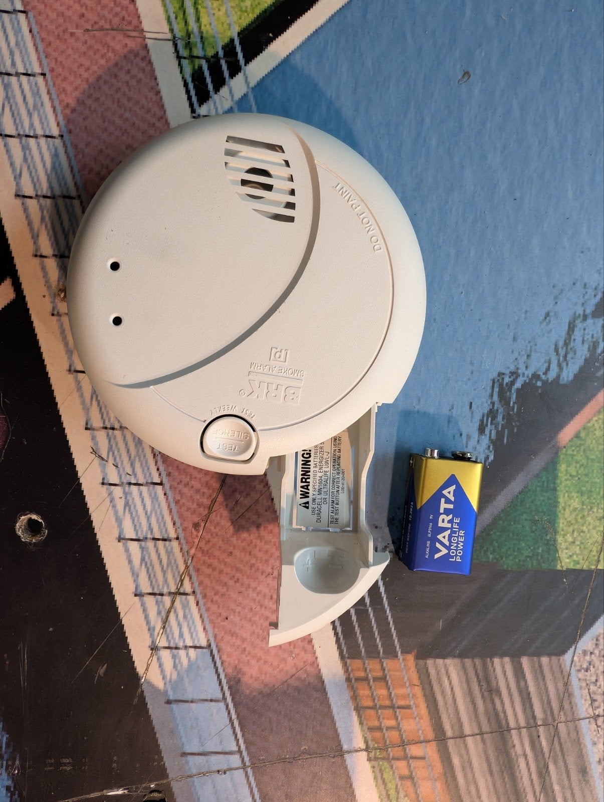 Rookmelder BRK 7010BE met batterij back-up, Ophalen of Verzenden, Gebruikt, Detector, Sensor of Melder, Rook