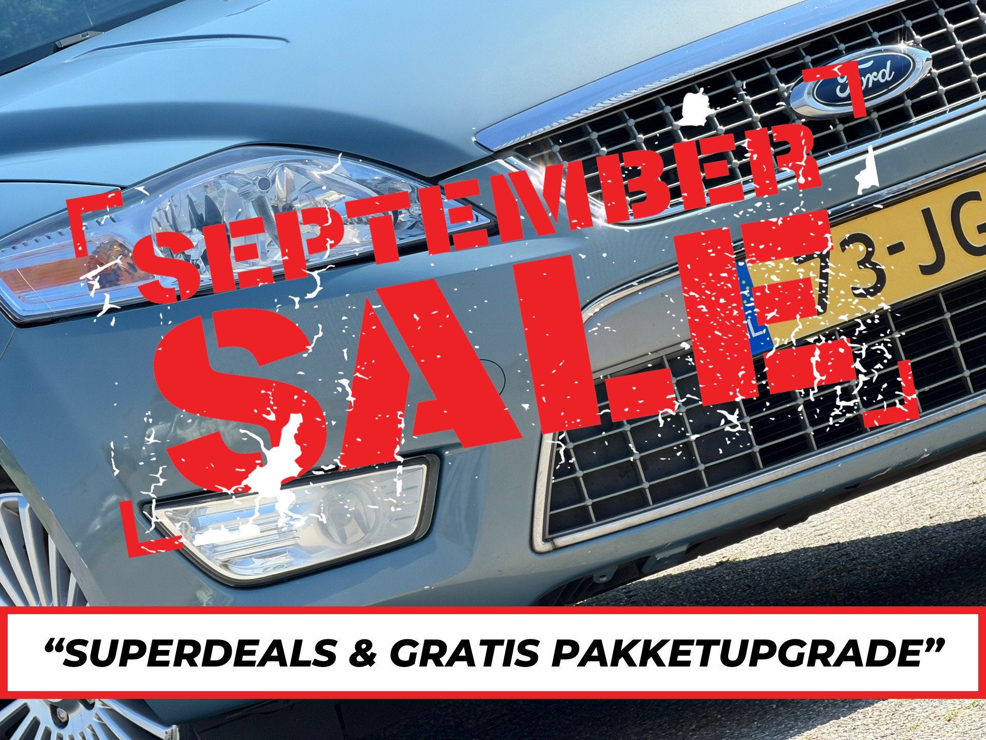 Ford Mondeo 2.0-16V Titanium FlexiFuel - Avalon metallic - L, Auto's, Stof, Gebruikt, Zwart, Origineel Nederlands