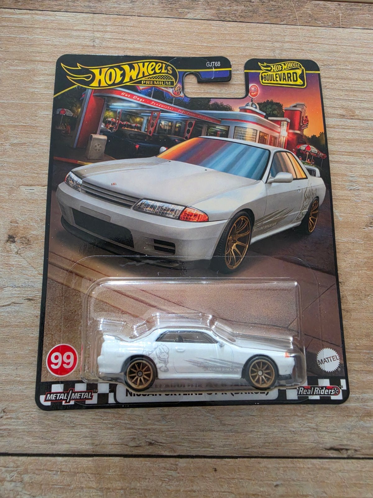 Hot Wheels Premium Nissan Skyline GT-R (R32) Boulevard, Ophalen of Verzenden, Nieuw, Auto