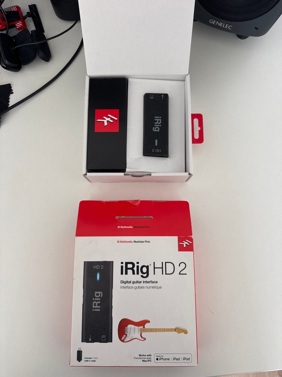 iRig HD 2 Digitale Gitaar Interface voor iOS/Mac/PC