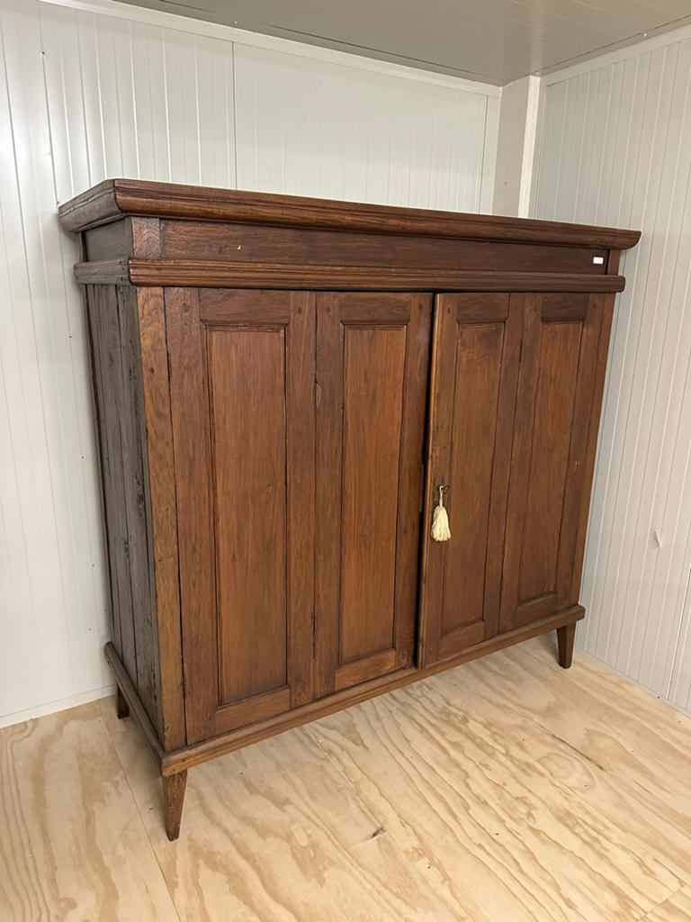 Massieve Teak TV Kast - 176x171x70 cm - Goede Staat, Ophalen
