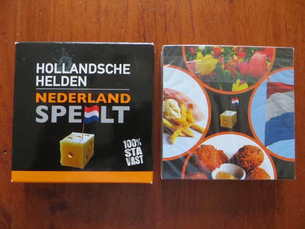 Nederland speelt: Hollandse helden (memorie, domino en quiz), Ophalen of Verzenden, Nieuw