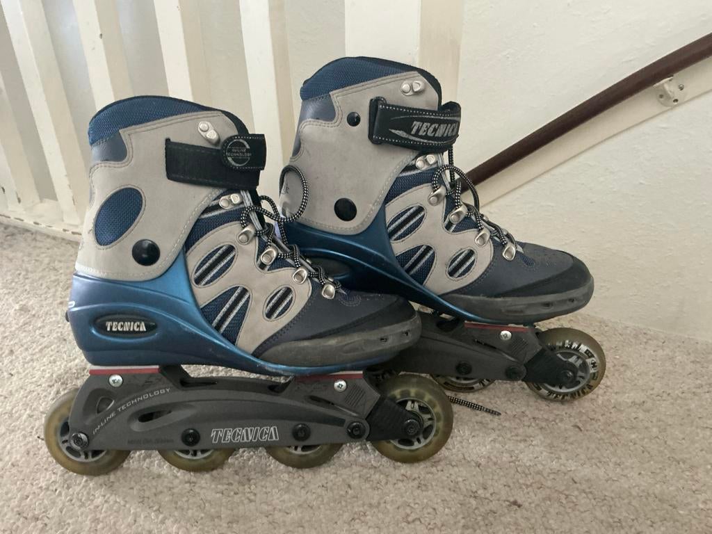 Tecnica skates skeelers maat 7 (41), Overige merken, Gebruikt, Ophalen of Verzenden, Inline skates 4 wielen