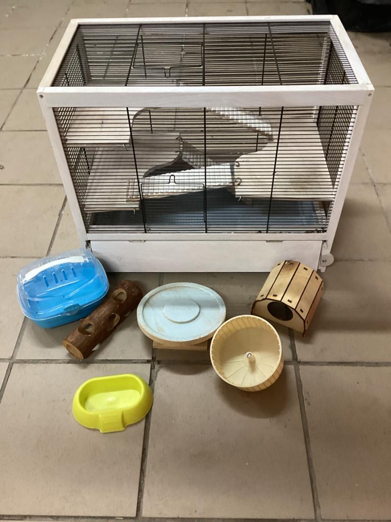 Hamsterkooi, Ophalen, Minder dan 75 cm, Kooi, Minder dan 60 cm