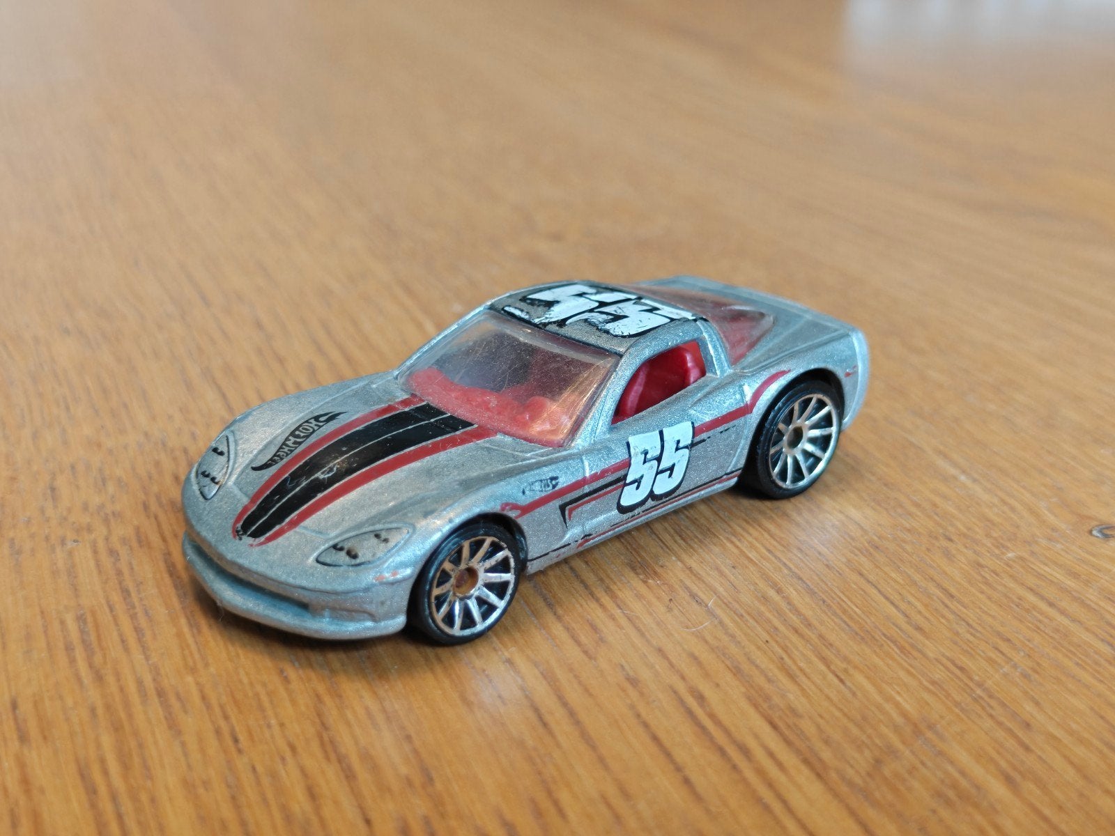Hot Wheels Corvette C6, Ophalen of Verzenden, Zo goed als nieuw, Auto