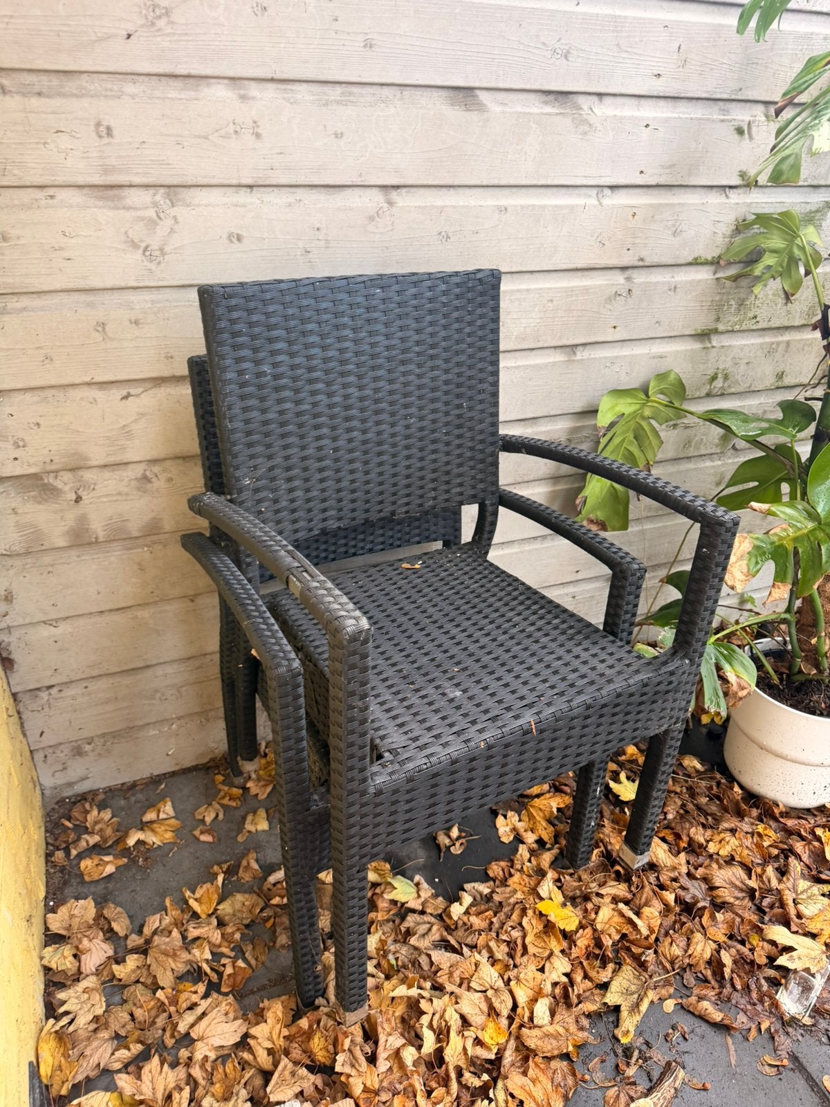 Tuinstoelen / garden chaira, Tuin en Terras, Ophalen, Gebruikt, Kunststof