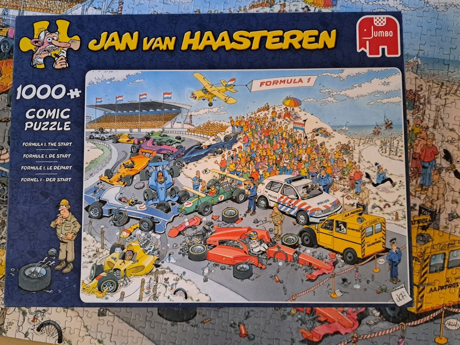 Jan van haasteren puzzel 1000 stukjes, Ophalen of Verzenden, 500 t/m 1500 stukjes, Zo goed als nieuw