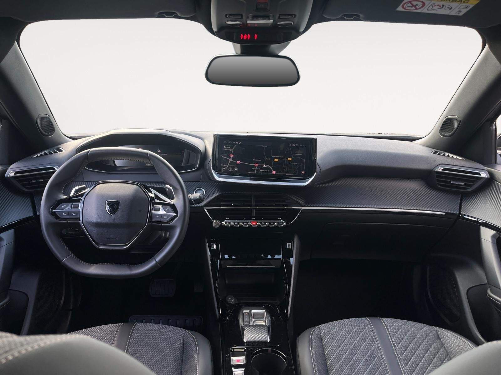 Peugeot 2008 1.2 m-Hybrid autom. 145pk Allure | Automaat | V, Auto's, Gebruikt, 1199 cc, Leder en Stof, Bedrijf