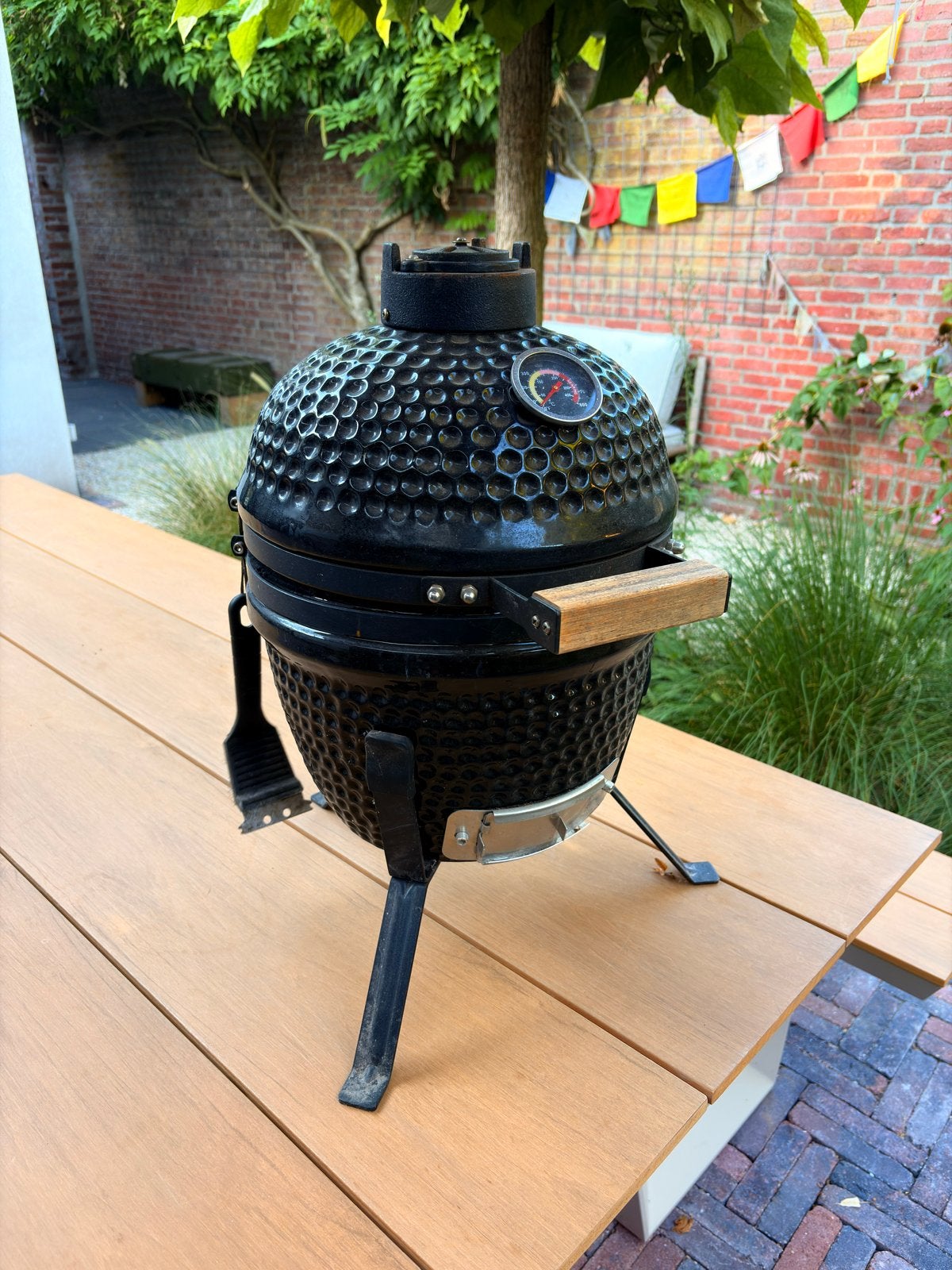 Compacte Kamado BBQ, Ophalen, Gebruikt