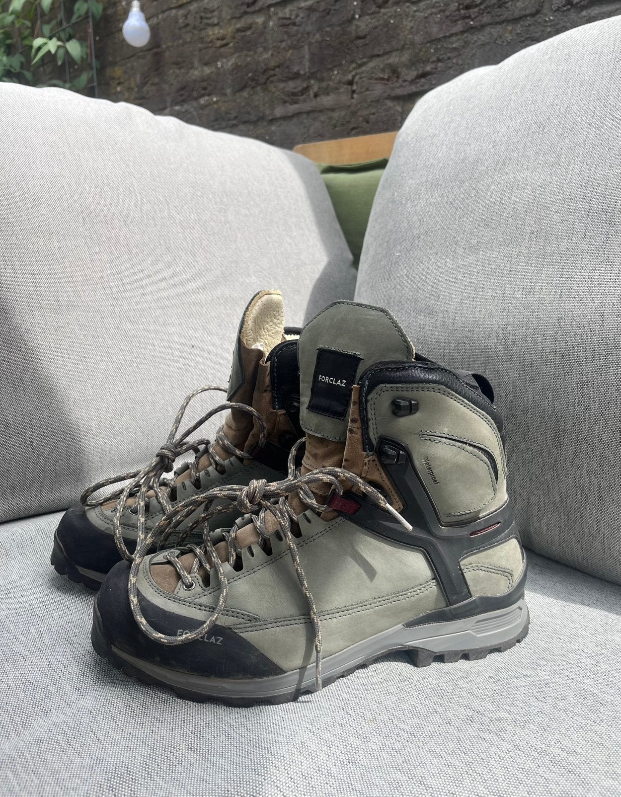 Forclaz Alltrail Wandelschoenen Leer, Ophalen of Verzenden, Zo goed als nieuw, Schoenen