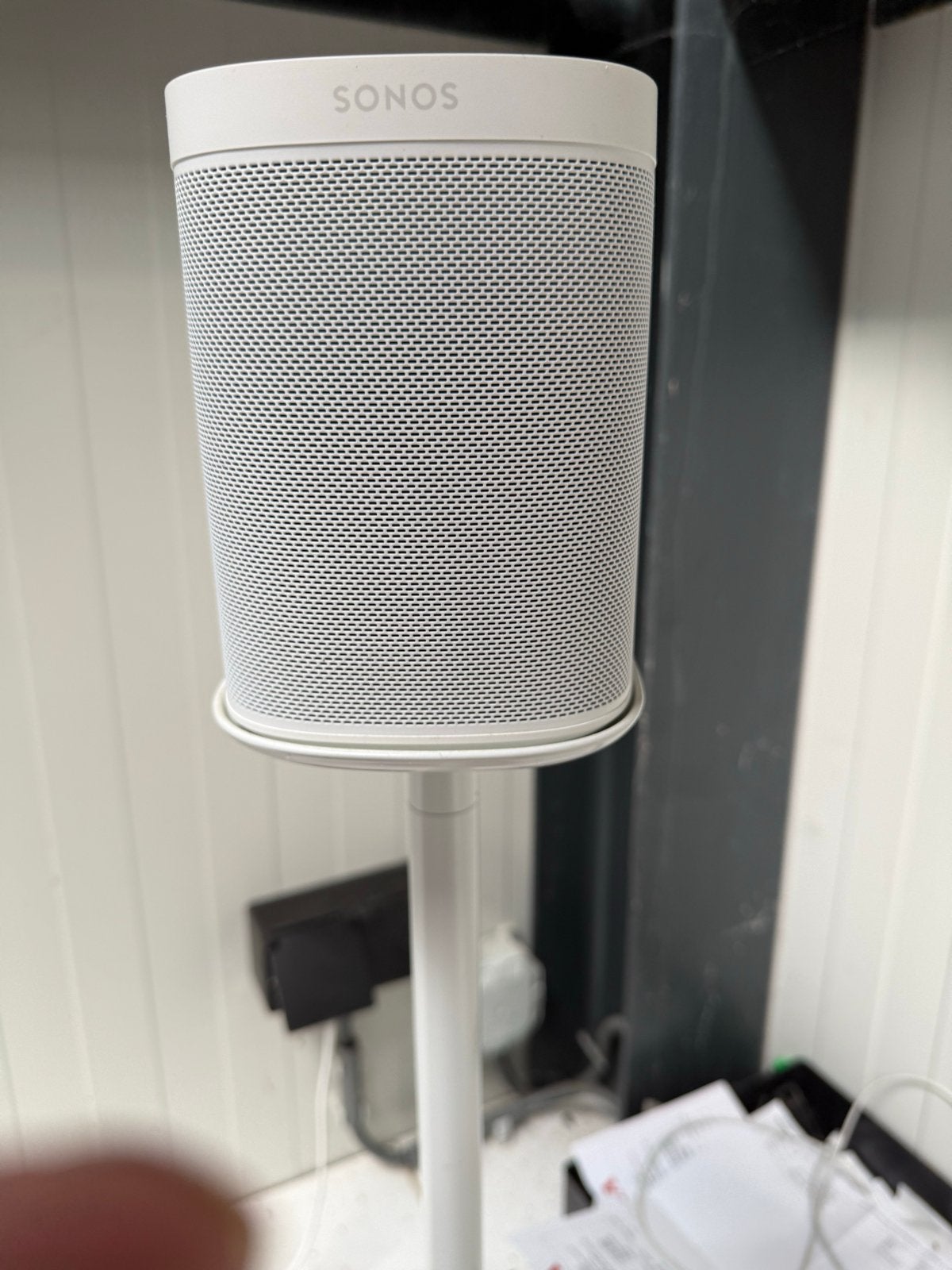 Sonos One (Gen 2) met standaard