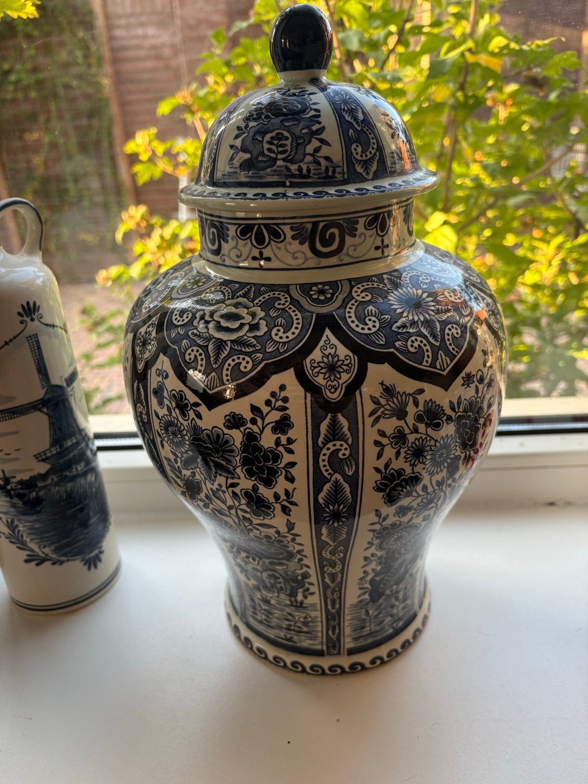 Delfts Blauw Gemberpot - Royal Sphinx Boch Holland, Ophalen