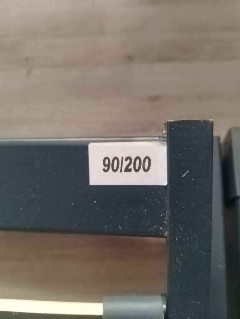 Elektrische lattenbodem, Ophalen, 90 cm, Eenpersoons, Zo goed als nieuw
