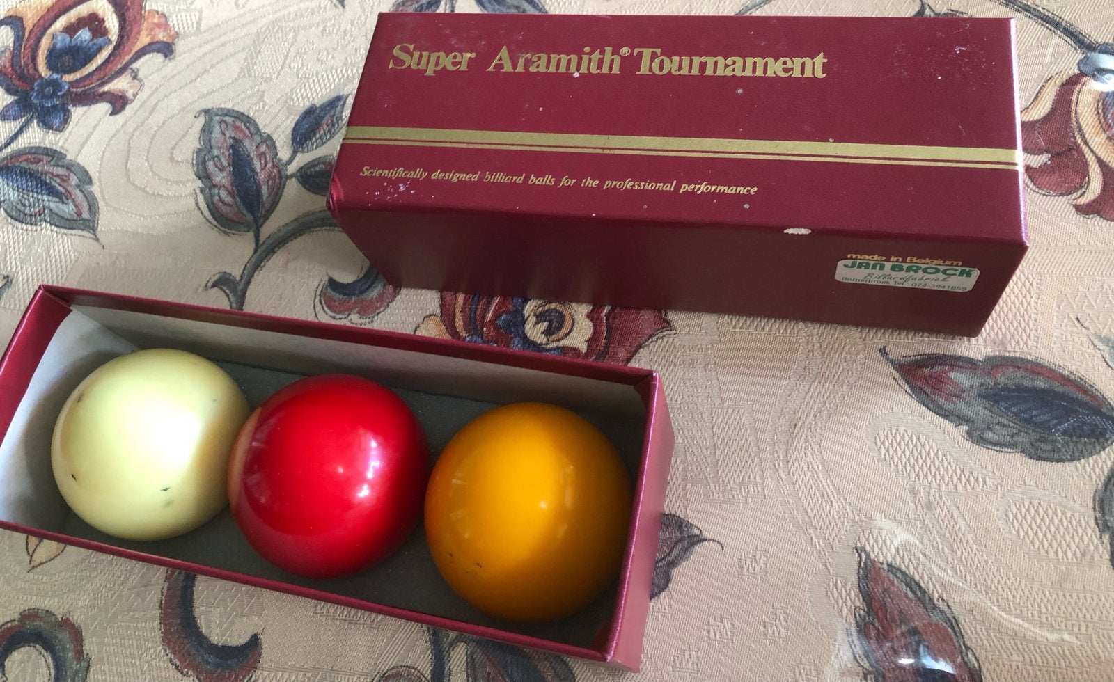 Biljartballen, Ophalen of Verzenden, Zo goed als nieuw, Keu of Ballen