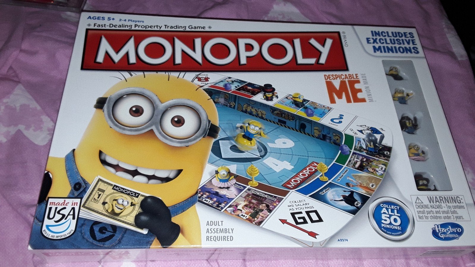 Monopoly. Despicable Me. Engels. Talig. Nieuw In Verpakking., Drie of vier spelers, Ophalen of Verzenden, Nieuw, Hasbro Gaming