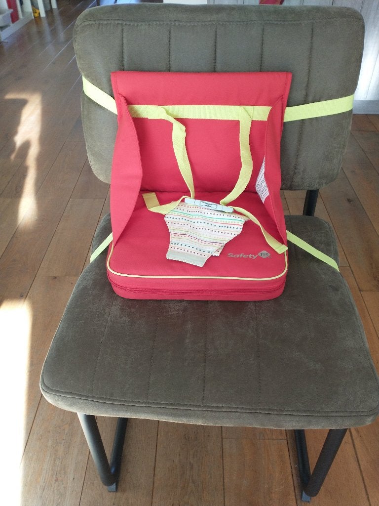 Safety first kinderstoel voor vakantie/onderweg, Kinderen en Baby's, Ophalen of Verzenden, Zo goed als nieuw, Overige typen, Aanschuifbaar