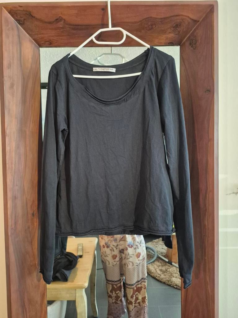 Cora Kemperman shirt lange mouw XL, Kleding | Dames, Zwart, Maat 42/44 (L), Ophalen of Verzenden, Cora Kemperman