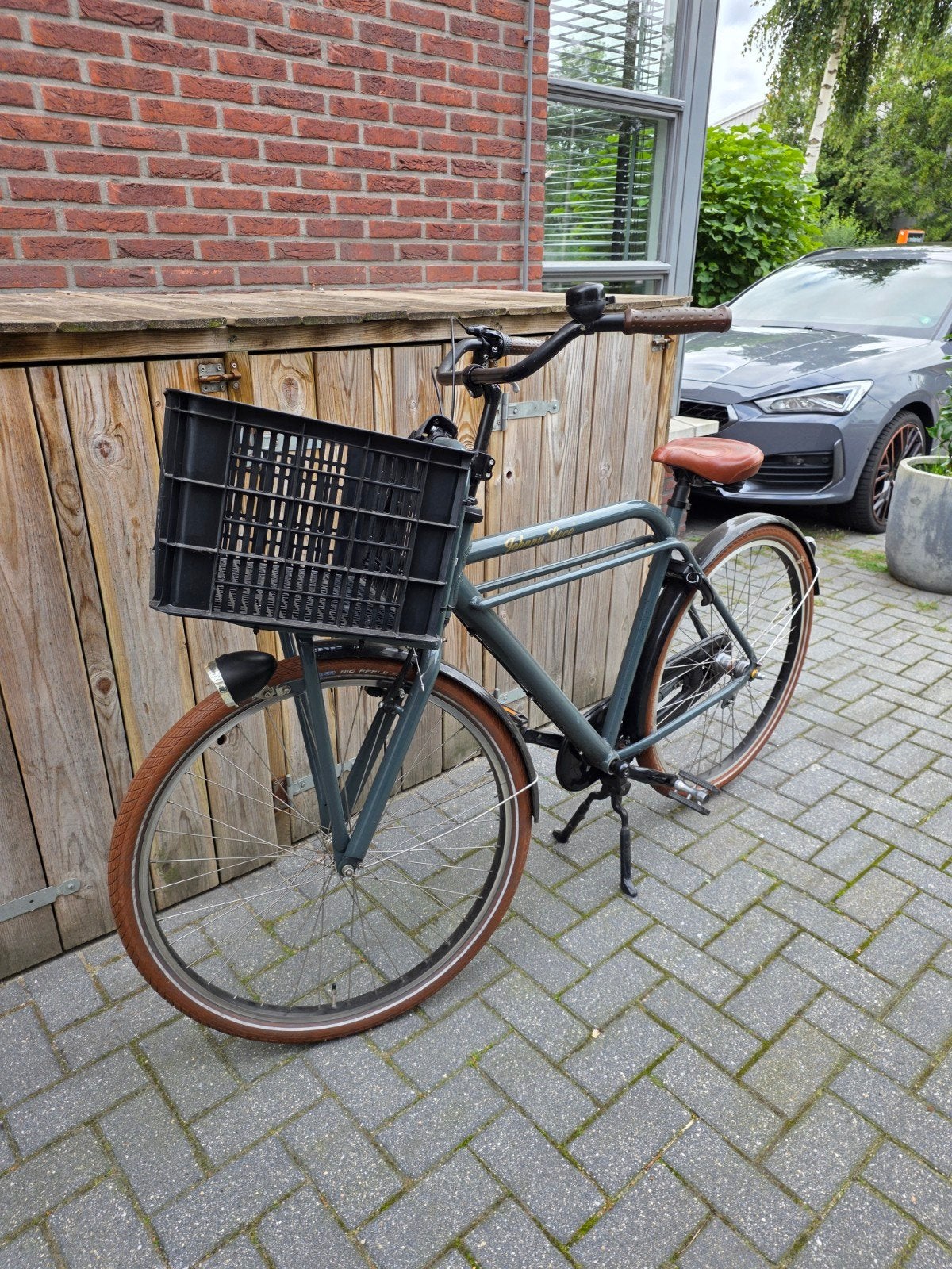 Johny loco Transportfiets met mand, Gebruikt, Velgrem, Versnellingen, Ophalen