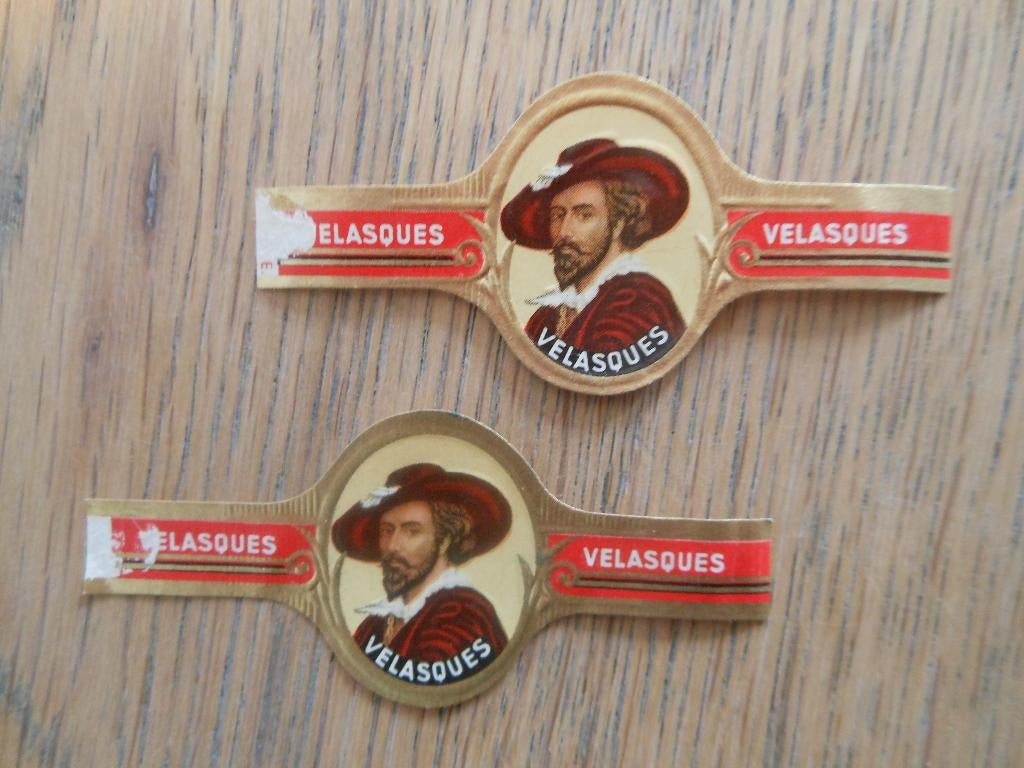 Te koop: 2 Sigarenbandjes Velasques, Ophalen of Verzenden, Zo goed als nieuw, Sigarenbandjes