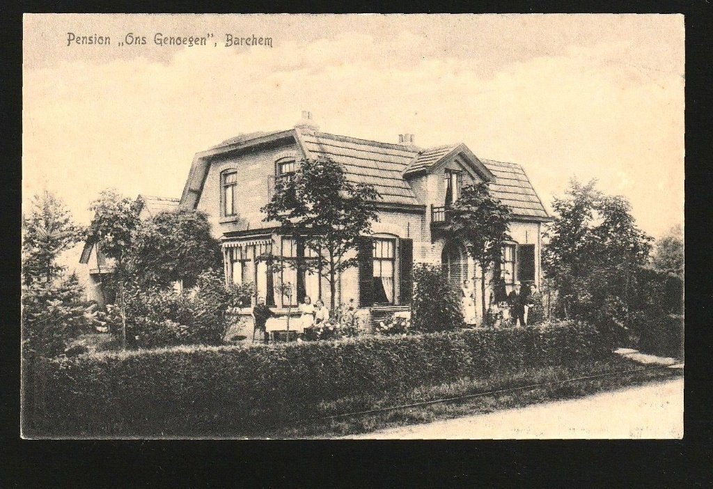 Barchem, Pension "Ons Genoegen", Ophalen of Verzenden, 1920 tot 1940, Ongelopen, Gelderland