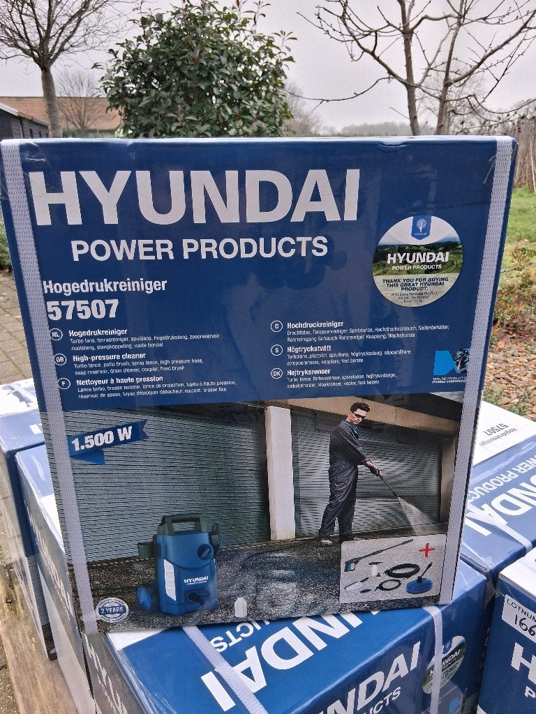 Hogedrukreiniger Hyundai nieuw in de doos, Nieuw, Ophalen of Verzenden, Hyundai, Hyundai