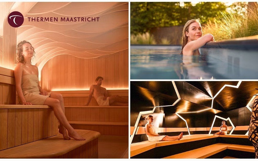 Thermen Maastricht 19.09, Eén persoon, Cadeaubon, Spa of Sauna