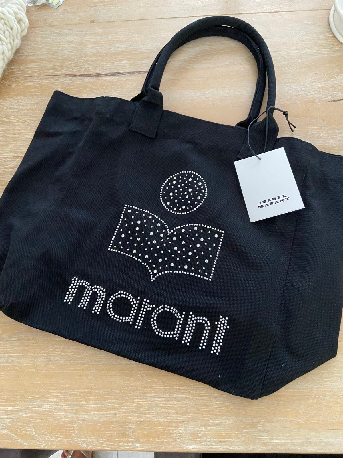 Isabel Marant tas - Zwart met studs - nieuw, Sieraden, Tassen en Uiterlijk, Verzenden, Nieuw, Zwart, Shopper