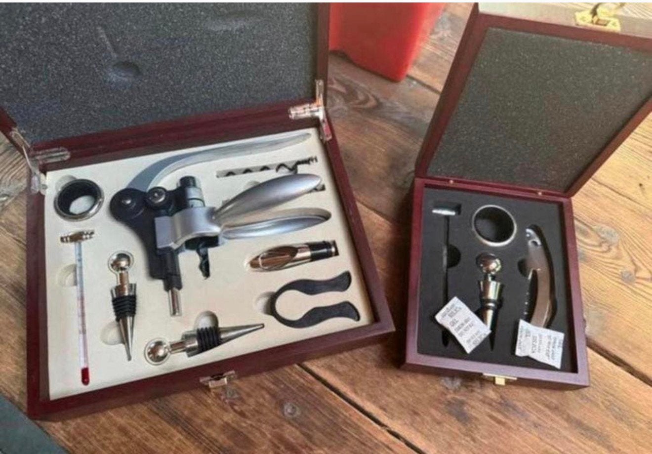 Luxe wijnkisten met openers etc wijn spullen, Ophalen, Nieuw, Frankrijk, Overige typen