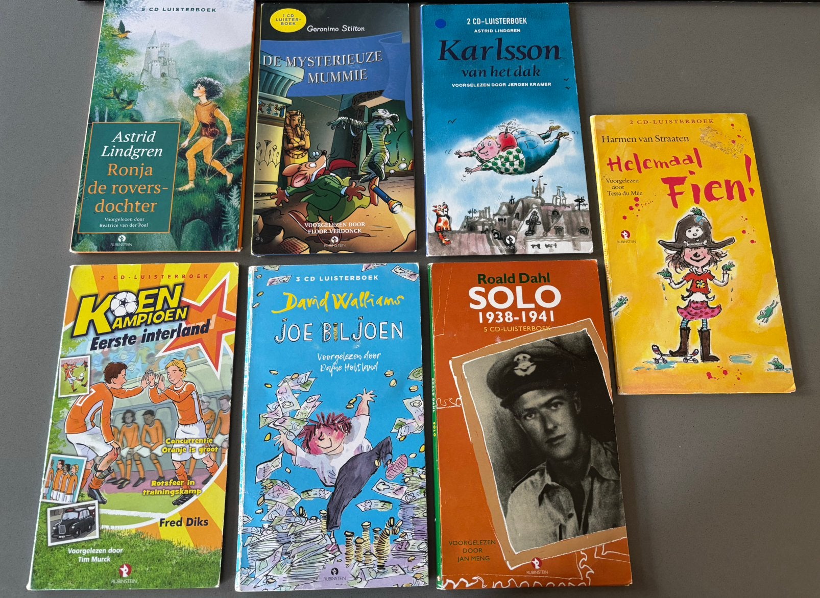 Pakket 7 Luisterboeken CD Kind - Totaal slechts 10 euro!, Boeken, Ophalen of Verzenden, Cd, Kind