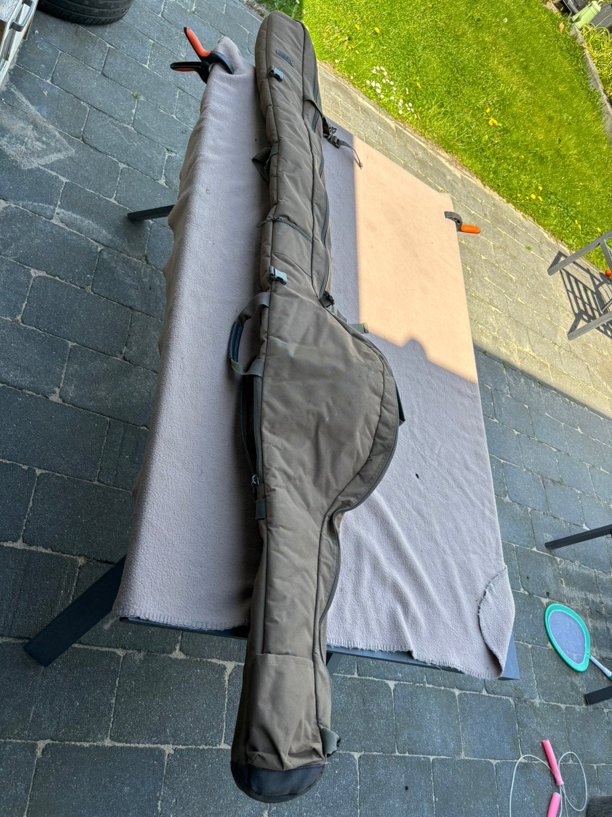 Korda compac 12ft rod sleeve foudraal 2 rod, Ophalen of Verzenden, Gebruikt, Overige typen