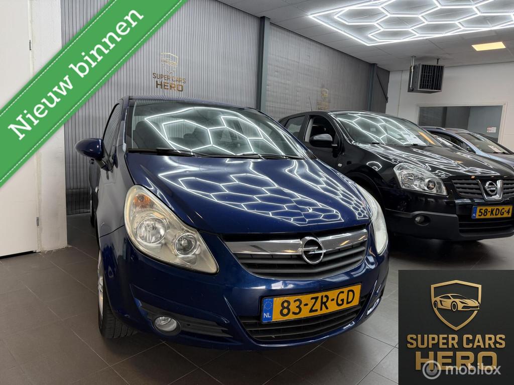 Opel Corsa 1.4-16V Enjoy, Auto's, Opel, Bedrijf, Te koop, Corsa, ABS, Airbags, Airconditioning, Alarm, Centrale vergrendeling