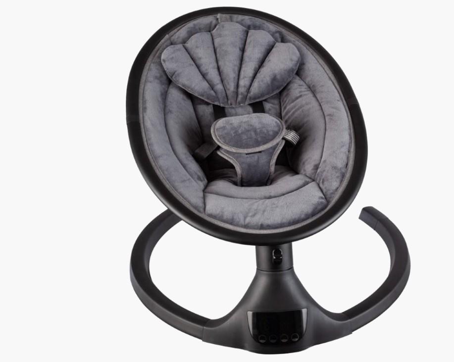 X adventure electrische wipstoel grijs velvet, Kinderen en Baby's, Wipstoeltjes, Ophalen, Gebruikt