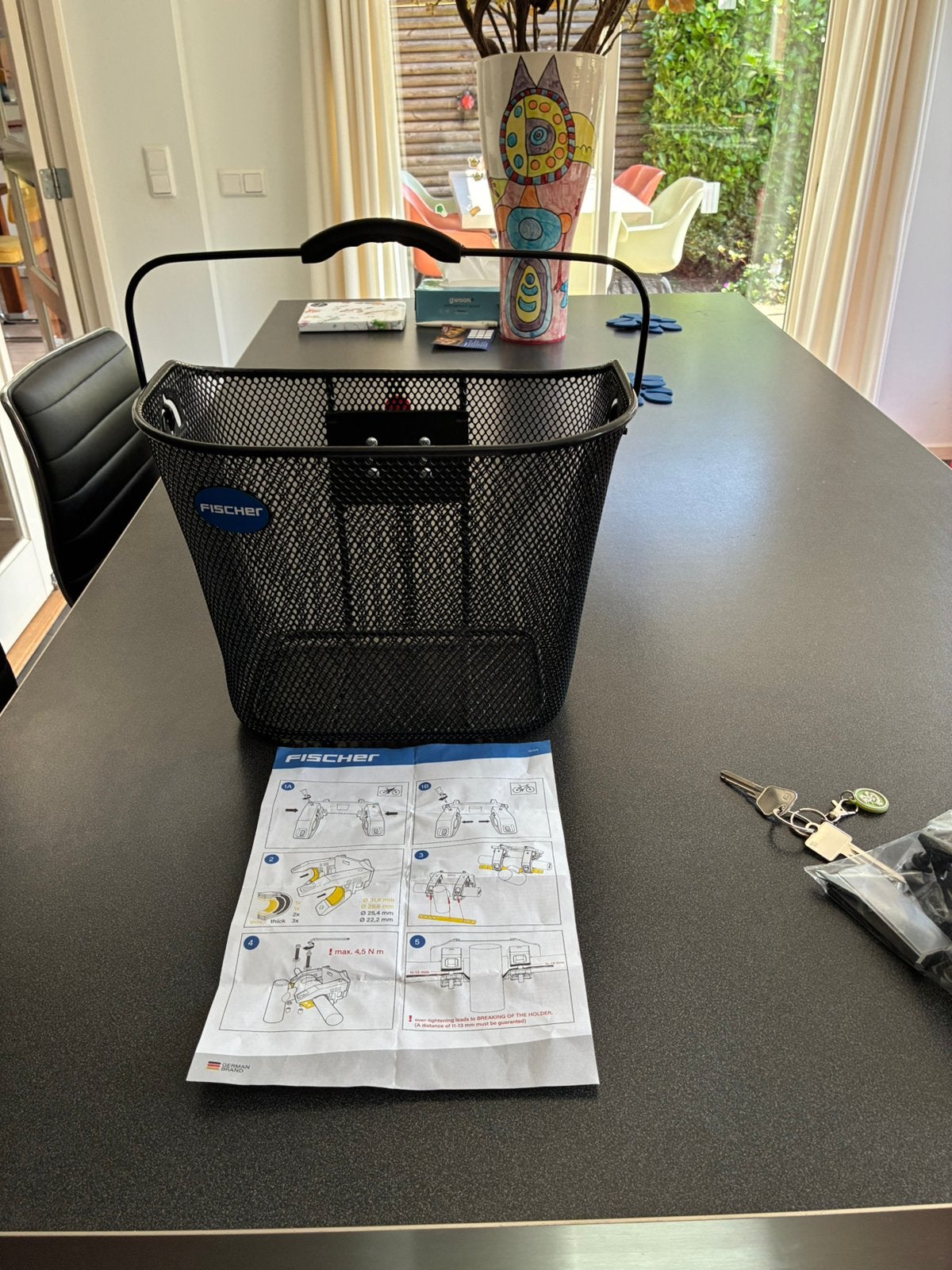 Fietsmandje, Fietsen en Brommers, Fietsaccessoires | Fietsmanden, Ophalen of Verzenden, Zo goed als nieuw