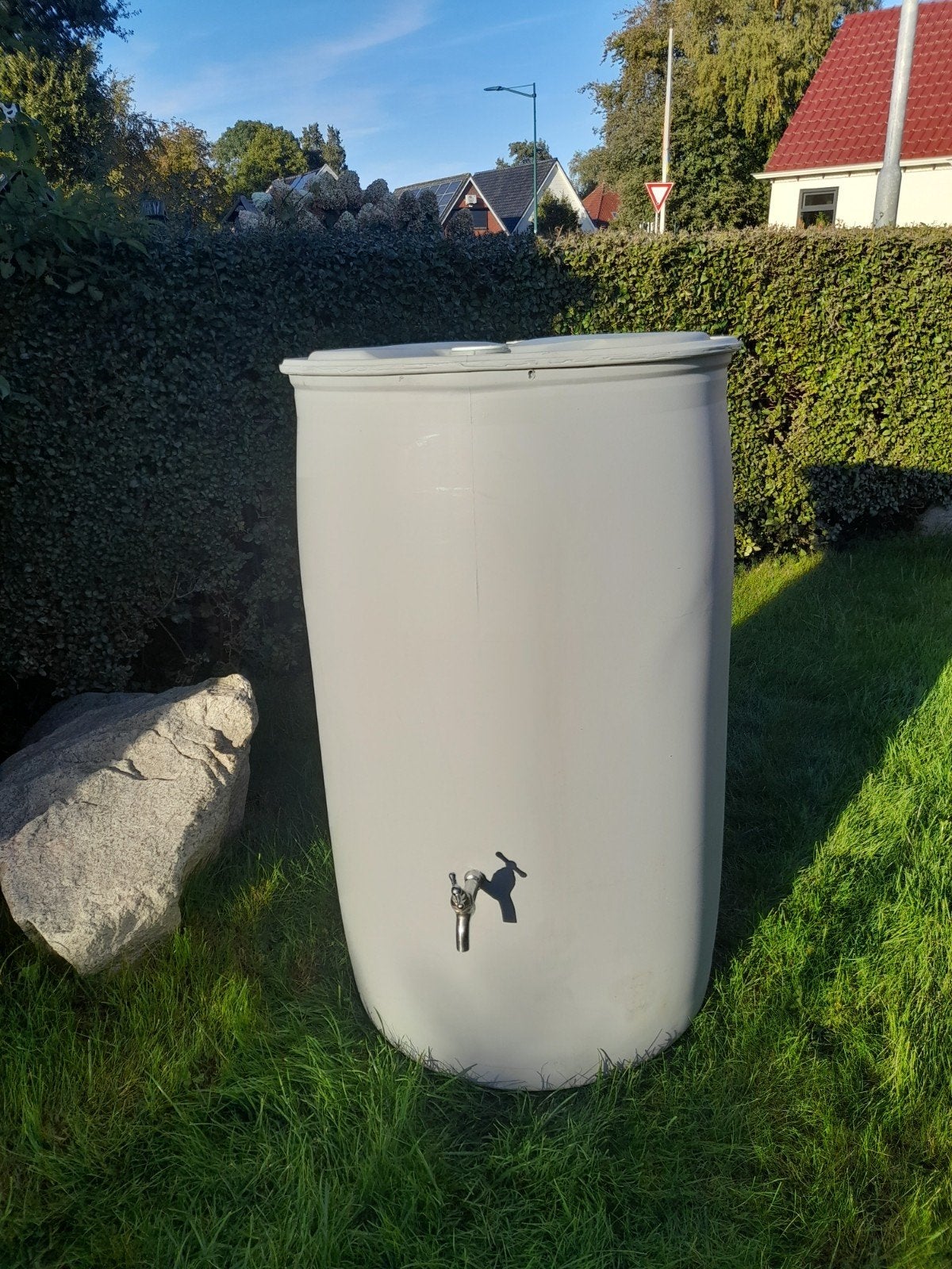 regenton 200ltr kunststof, Ophalen, Kunststof, Met kraantje, 150 liter of meer