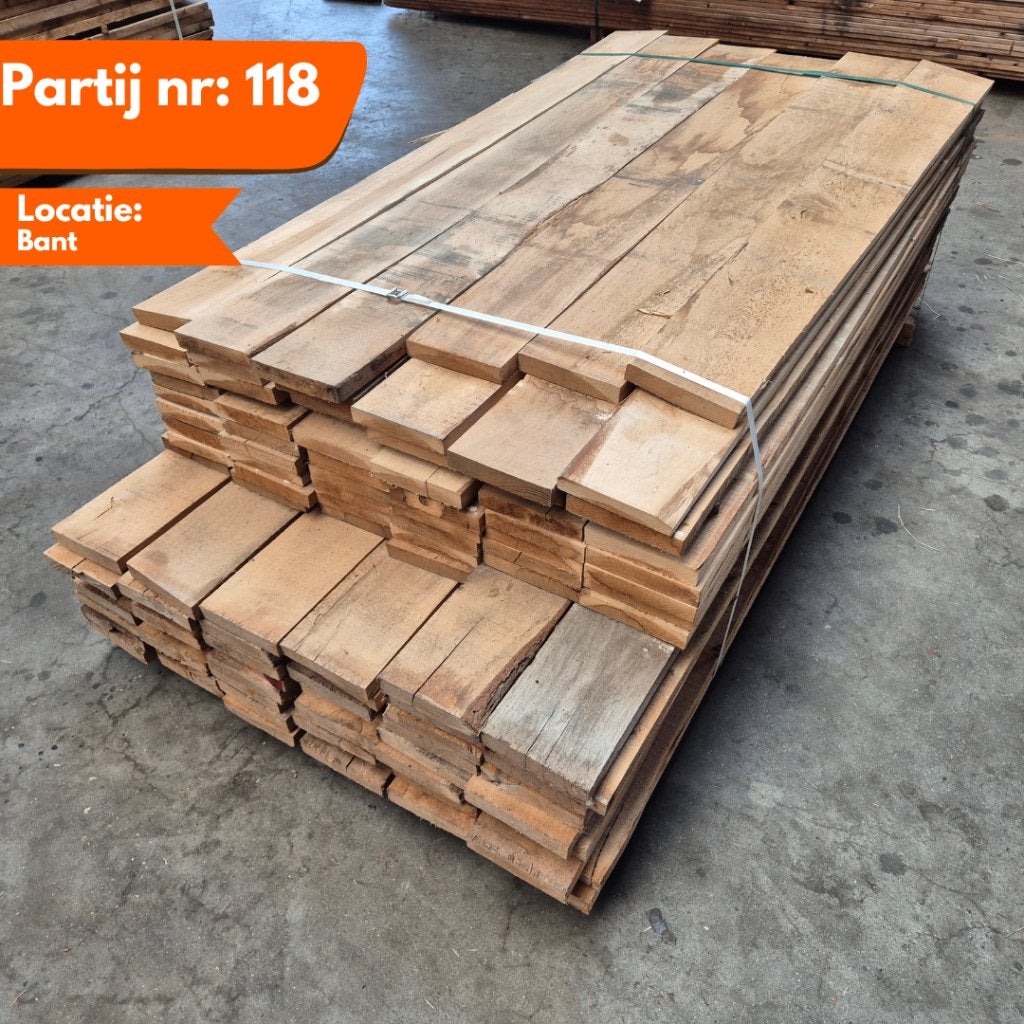 Eiken planken | Rustiek | Schaaldelen | Ruw | Geschaafd, Ophalen of Verzenden, Nieuw, 250 cm of meer, Planken